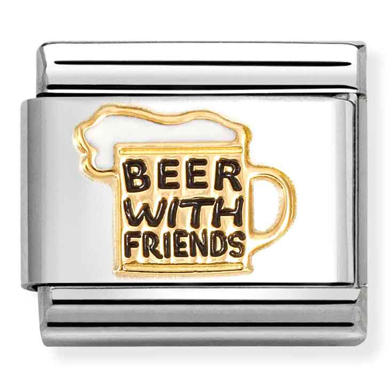 Friends - Beer with Friends Gold Charm