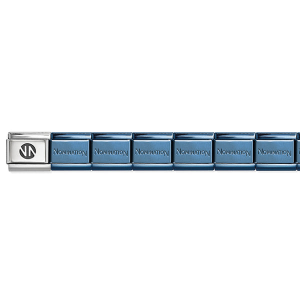 Starter Bracelet - Shiny Blue Stainless Steel (NEW)