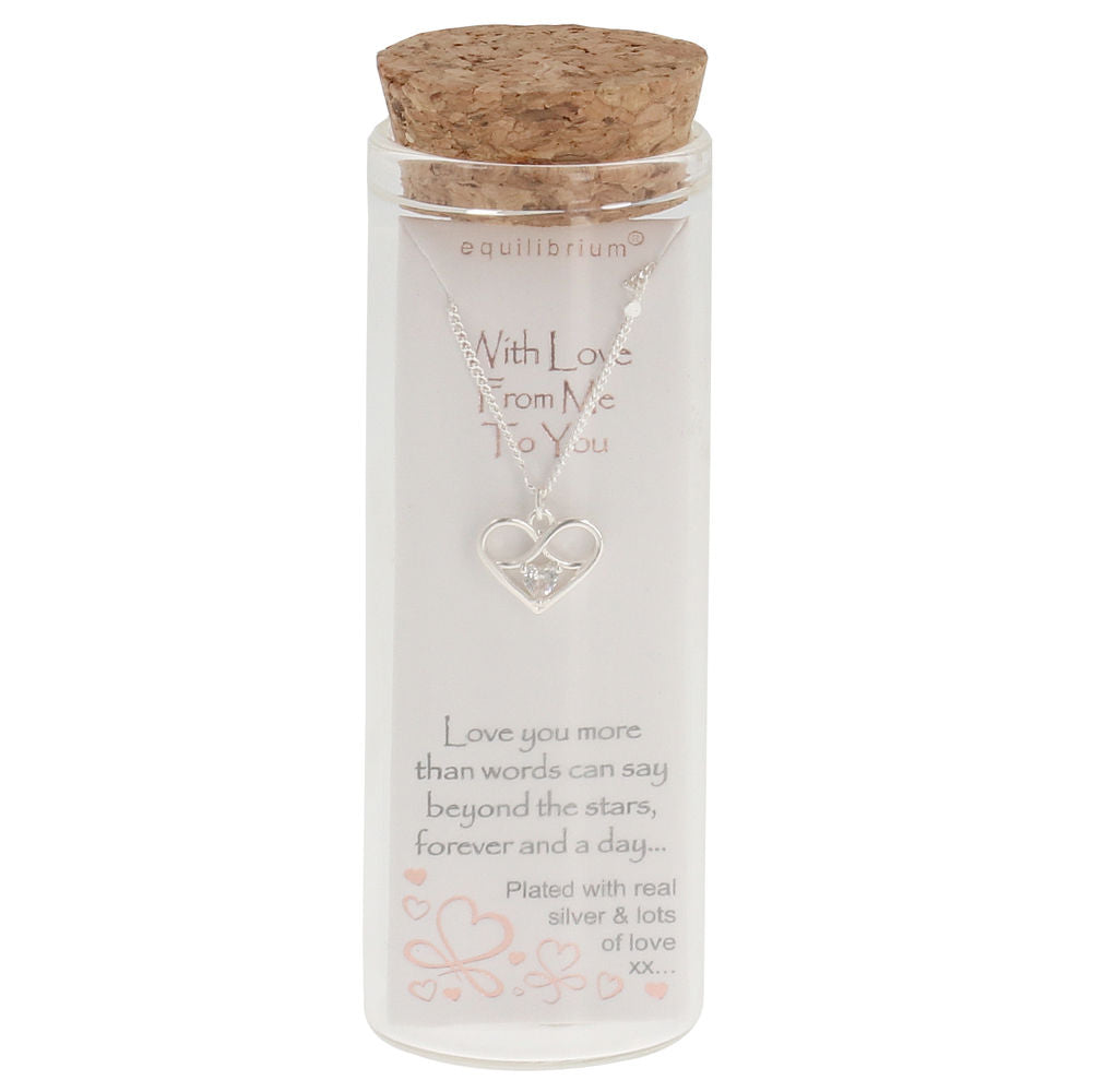Equilibrium - Message in a Bottle - WITH LOVE FROM ME TO YOU NECKLACE