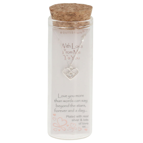 Equilibrium - Message in a Bottle - WITH LOVE FROM ME TO YOU NECKLACE