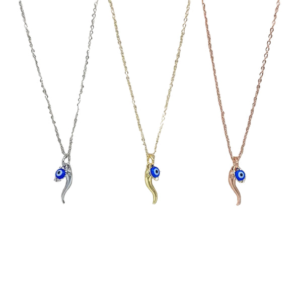CORNICELLO & MATI EYE Pendant Necklace