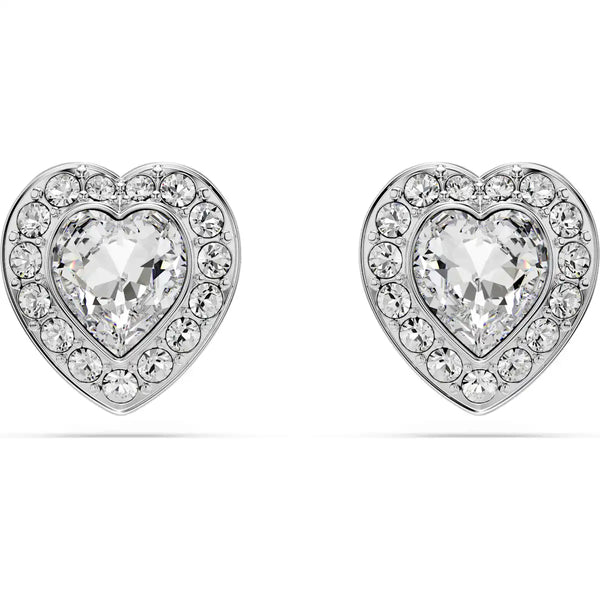 SS25 Capsule: Angelic Pave Heart CRY/RHS Necklace & Earring