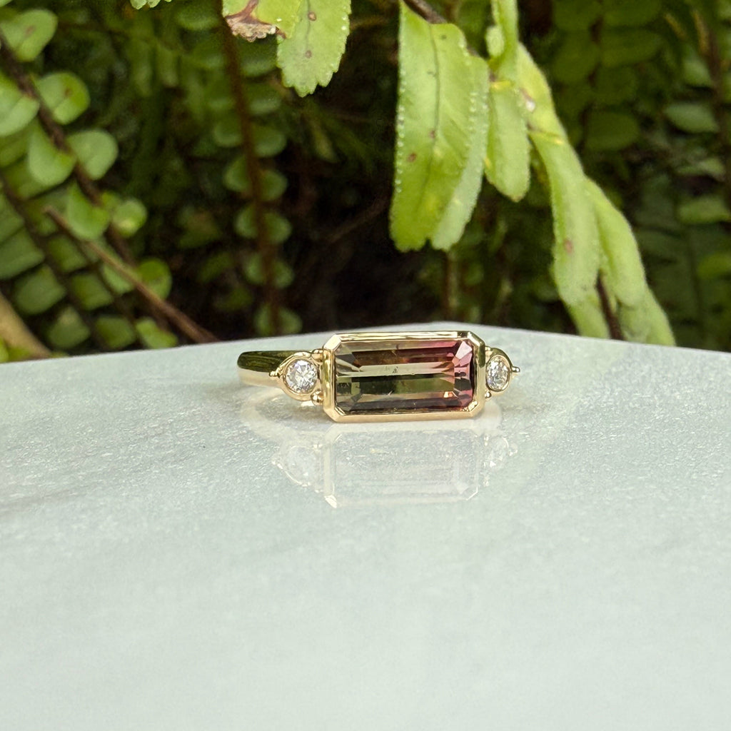 Roseveil Tourmaline Ring