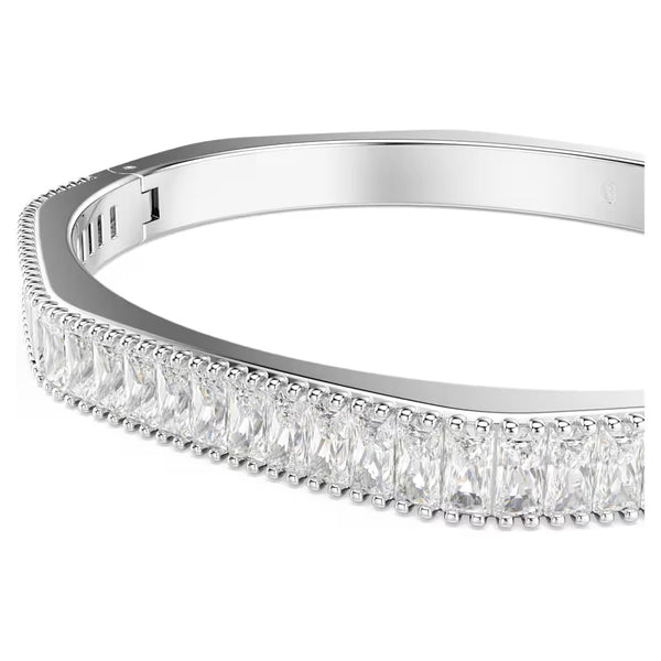 Matrix Baguette Silver Bangle