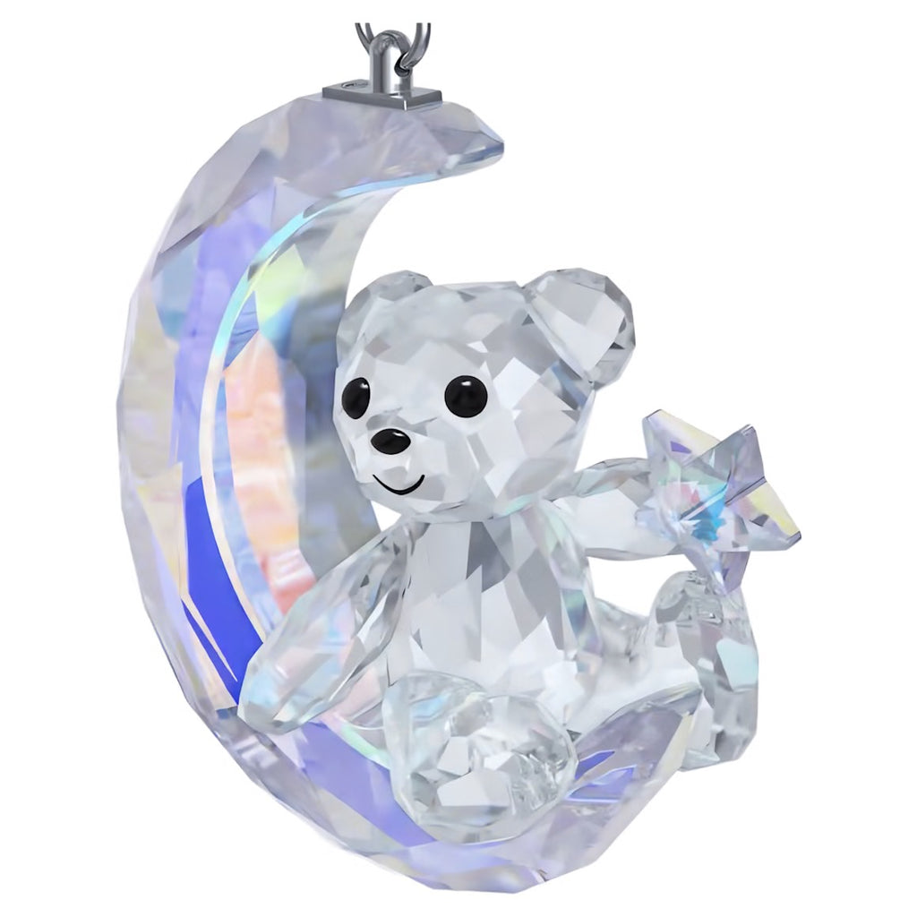 Kris Bear: White Moon Ornament