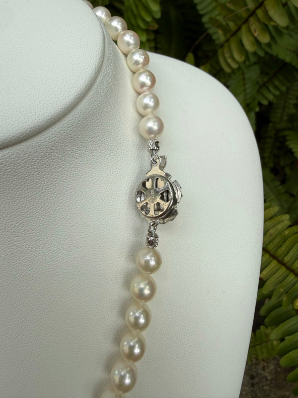 Japanese Akoya Pearls Necklace Strand (D)