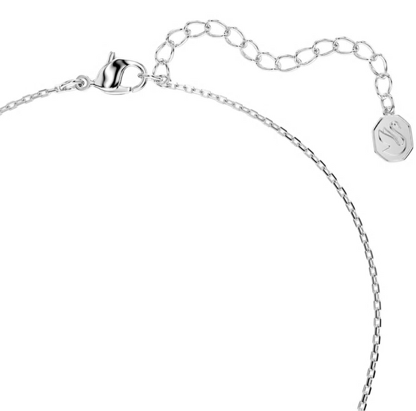 Bella: Pink Round Cut Silver V Earring