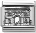 Travel - Arc Di Trionfo Relief (Paris) Silver Charm