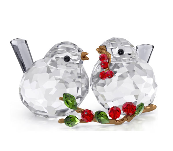 Bird Couple and Berries