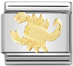 Zodiac - Scorpio Gold Charm