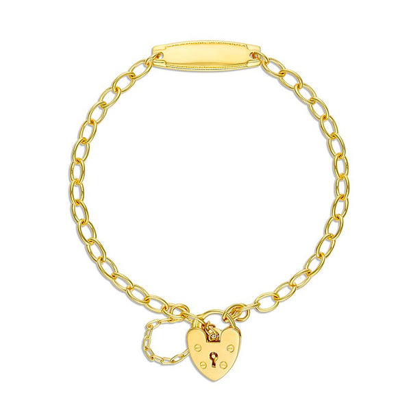 My Little Angel : Brooklyn Curb ID YGP Bracelet