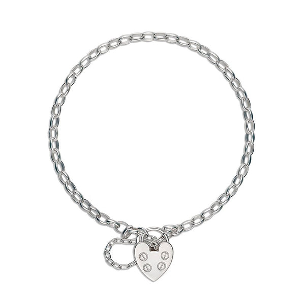 My Little Angel:  Brooklyn Belcher Chain Bracelet Silver