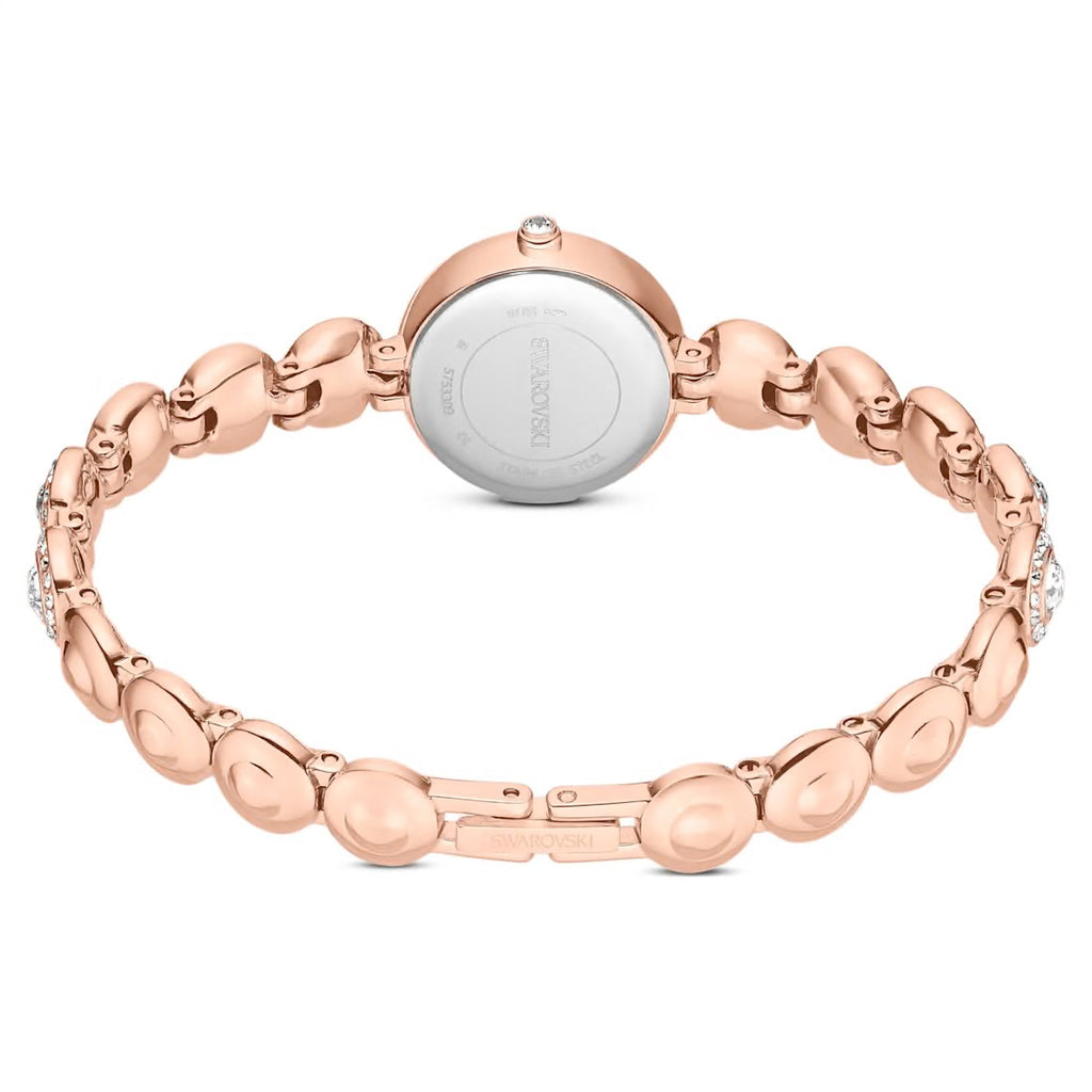 Una Angelic: Crystal Bracelet Crystal Tone RoseGold Watch