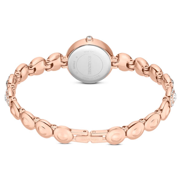 Una Angelic: Crystal Bracelet Crystal Tone RoseGold Watch