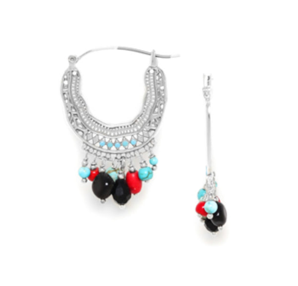 WINA Creole with Dangles Earrings