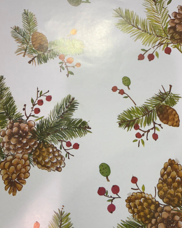 Gift Wrapping - Christmas Pine Cone