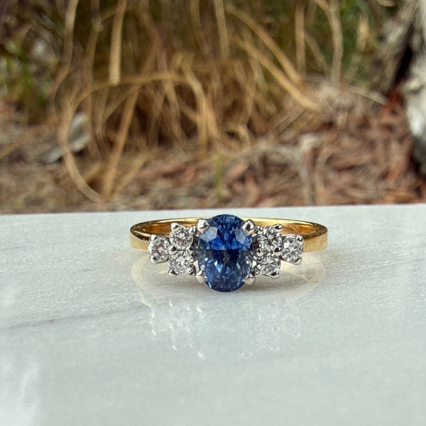 Elara Sapphire Ring