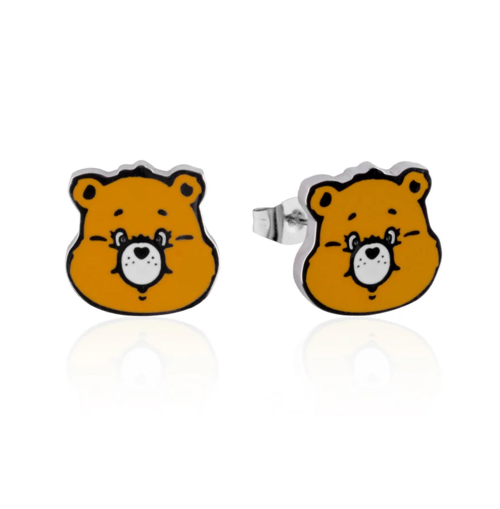 Care Bear - Orange Tenderheart Bear - Necklace & Earring