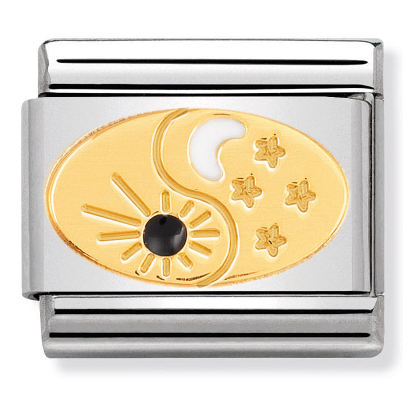 Symbols - Tao Sun & Moon Gold Charm