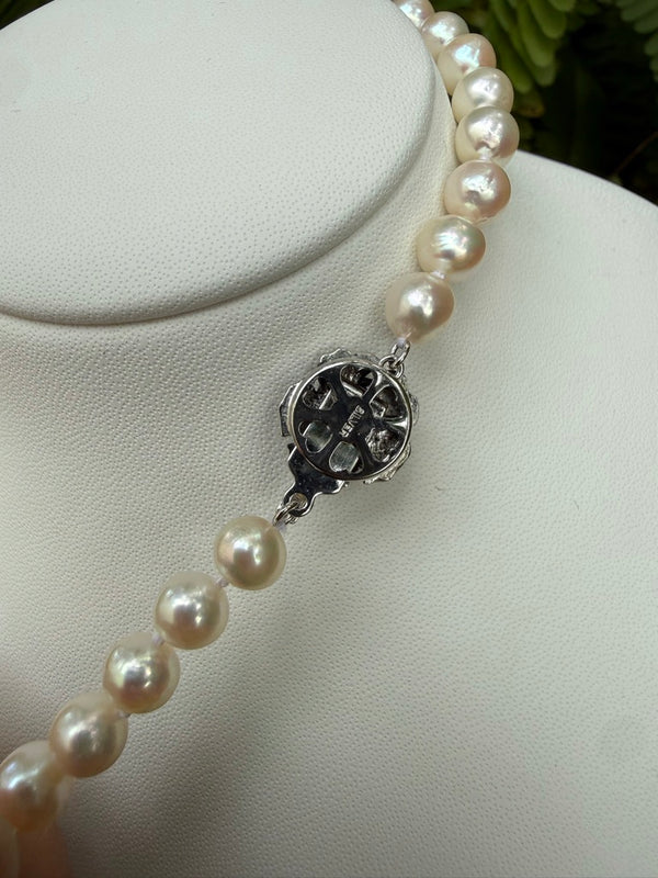 Japanese Akoya Pearls Necklace Strand (E)