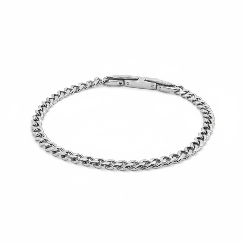 Blaze S/Steel 4mm Cuban Link Bracelet - 2 Colours