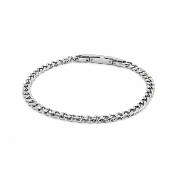 Blaze S/Steel 4mm Cuban Link Bracelet - 2 Colours