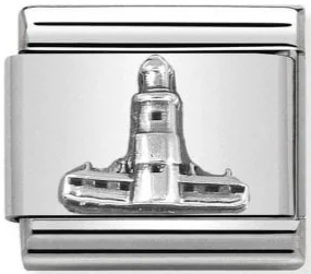 Travel - Souter Lighthouse Relief (England) Silver Charm