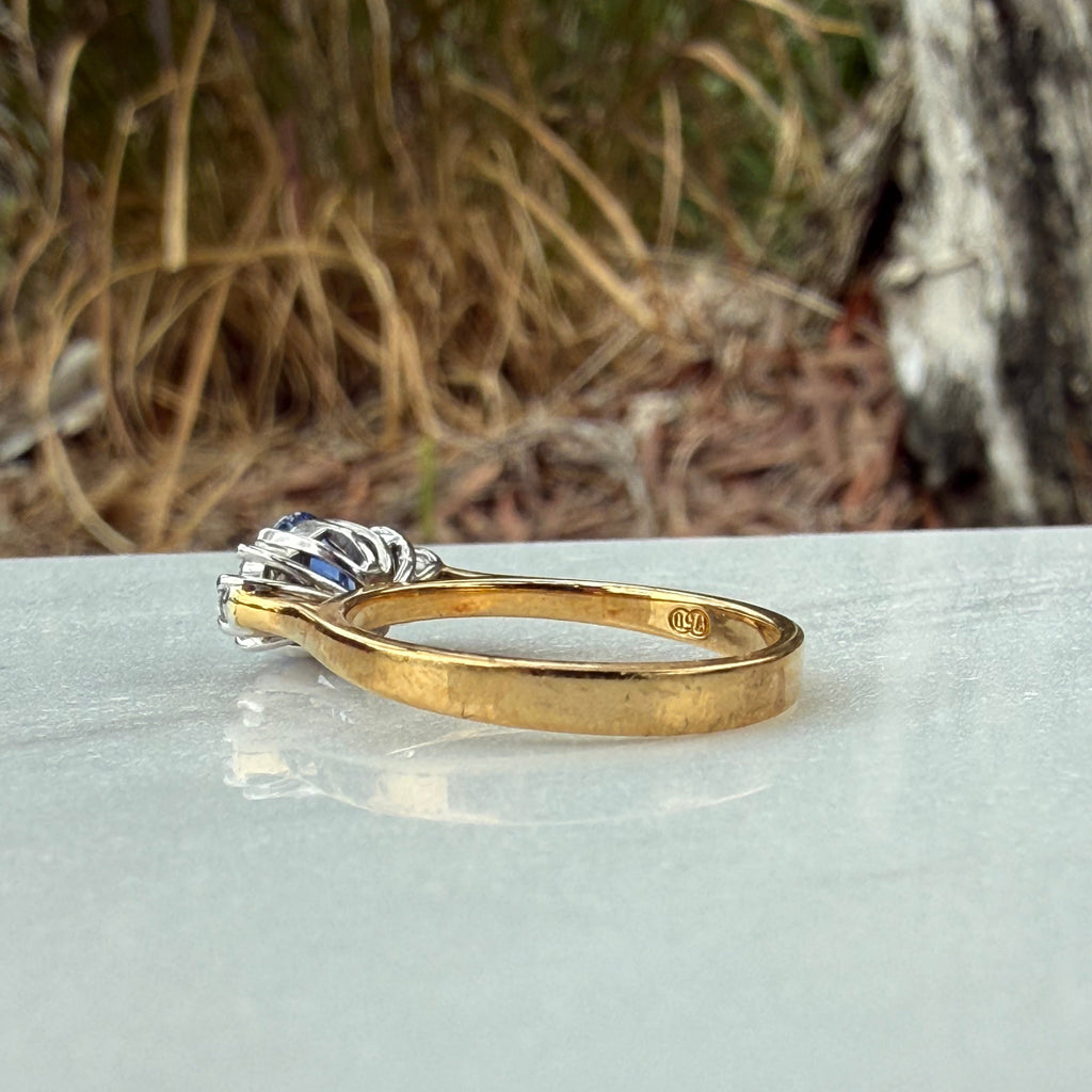 Elara Sapphire Ring