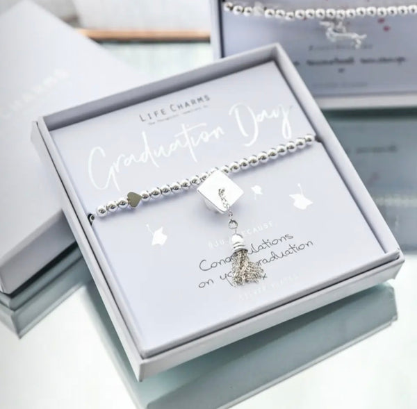 Life Charms - Just Because Graduation Day Bracelet