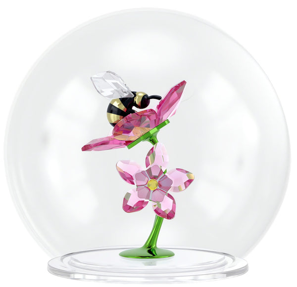 Idyllia: Glass Ball Bee & Flowers