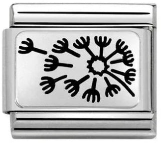Nature - Dandelion Silver Charm