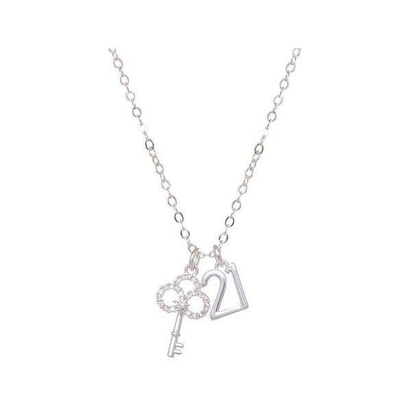 Equilibrium - 21st Birthday Keepsake Silver Necklace
