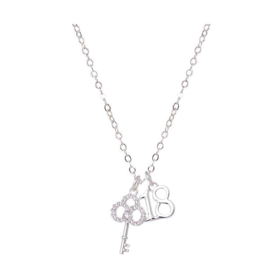 Equilibrium - 18th Birthday Keepsake Silver Necklace