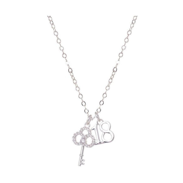 Equilibrium - 18th Birthday Keepsake Silver Necklace