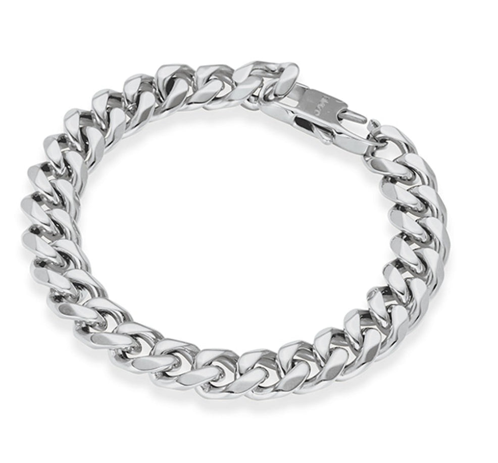 Blaze S/Steel  10mm Cuban Link Bracelet