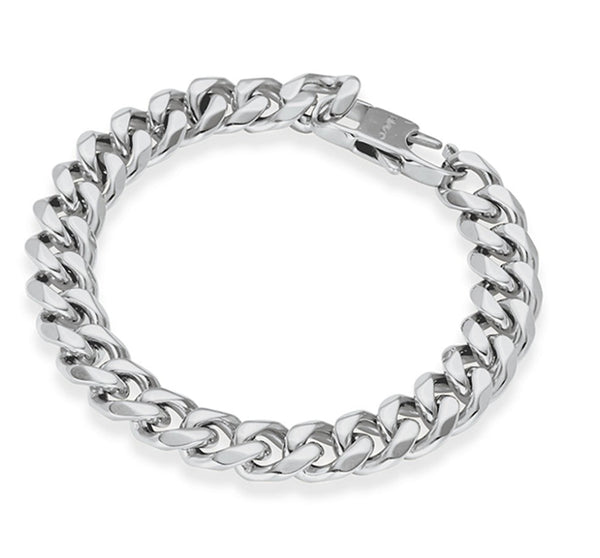 Blaze S/Steel  10mm Cuban Link Bracelet