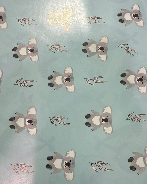 Gift Wrapping - Happy Koala's (Blue)