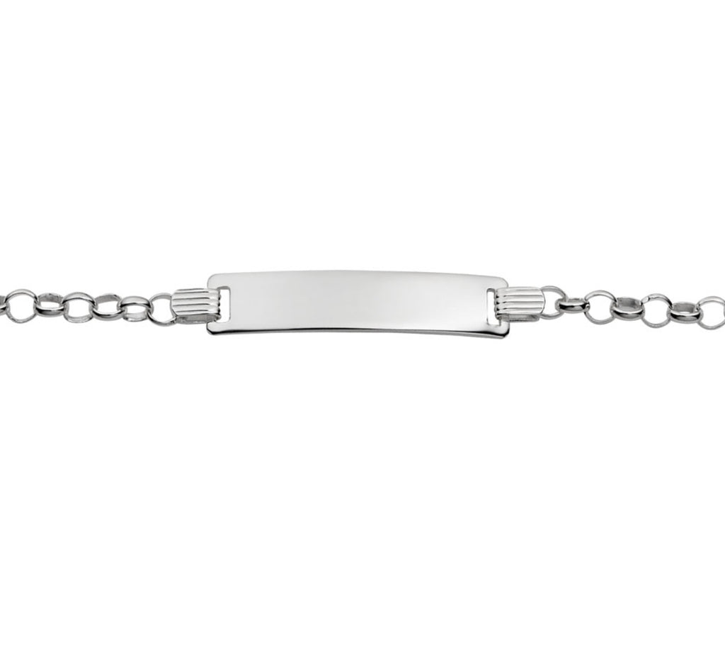 Tiny Treasures Baby ID Plate Bracelet - 2 Colours