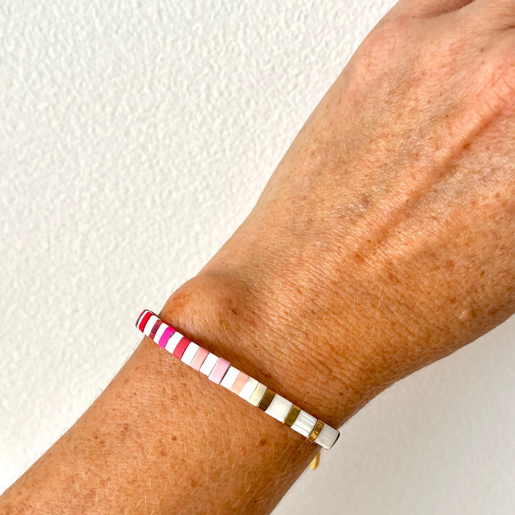 Ibiza Bracelet - Pink Flush