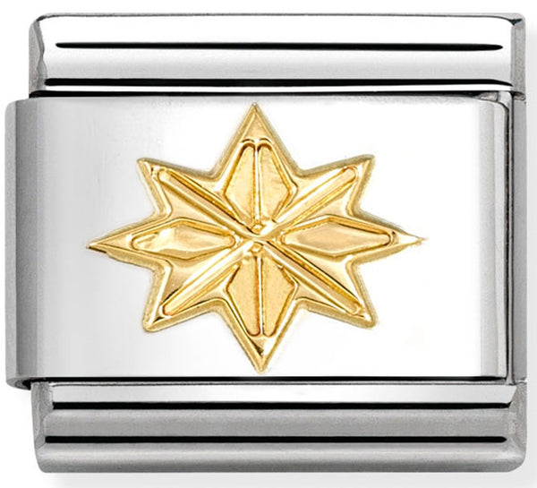 Symbols - Wind Rose Gold Charm