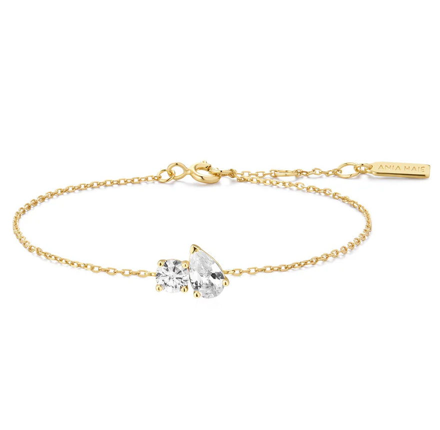 Toi & Moi Gold Bracelet