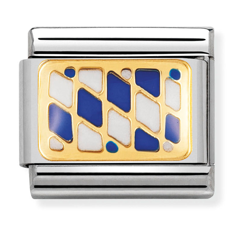 Europe Flag - Bavarian Gold Charm