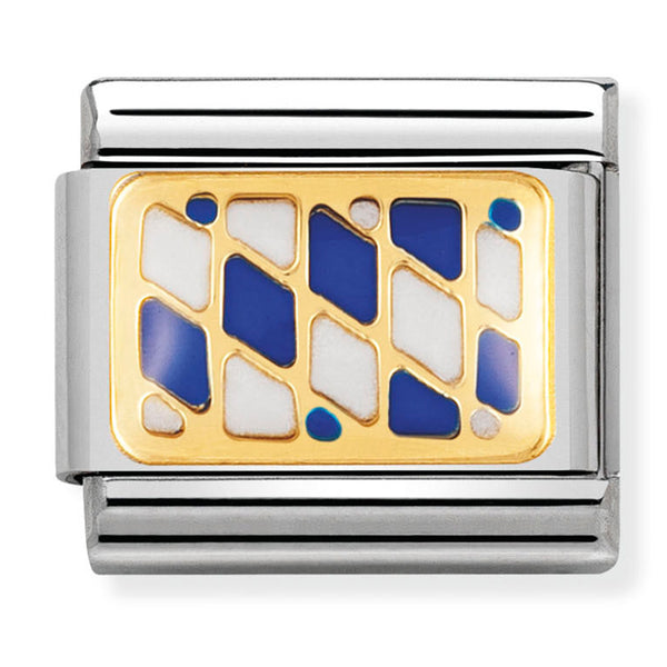 Europe Flag - Bavarian Gold Charm