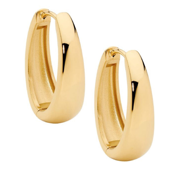 23mm Stainless Steel Thick Hoop Earrings - 3 colours
