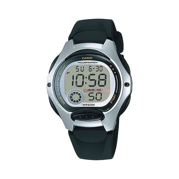 Casio Black/Silver General Digital Sport Watch