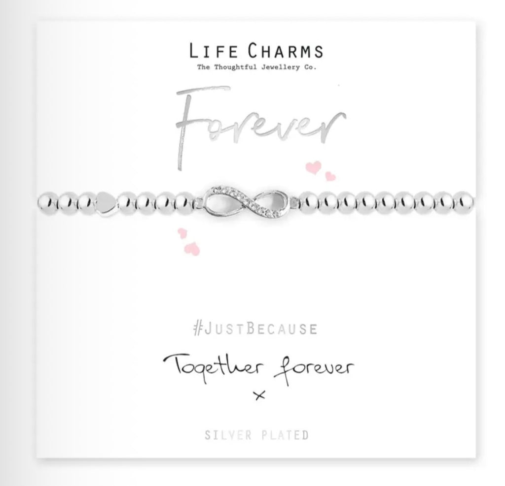 Life Charms - Just Because Forever Bracelet