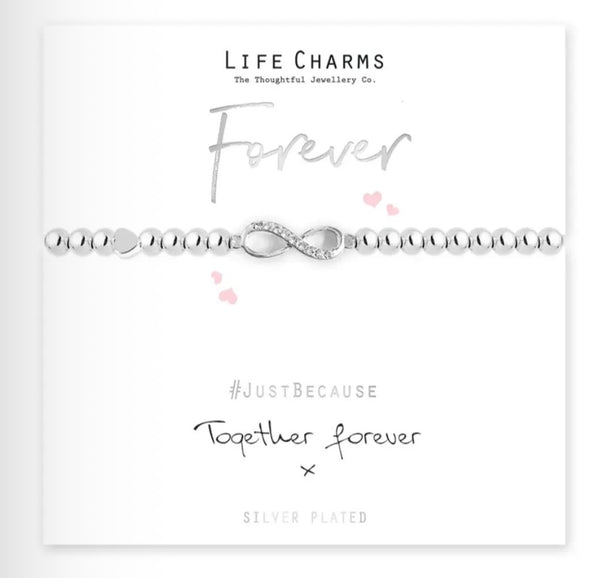 Life Charms - Just Because Forever Bracelet