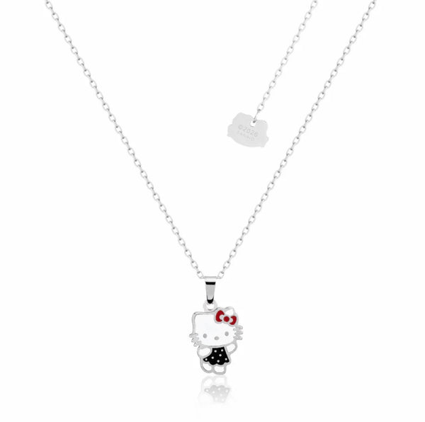 Sanrio - Hello Kitty Polka Dot Dress - Necklace & Stud Earring
