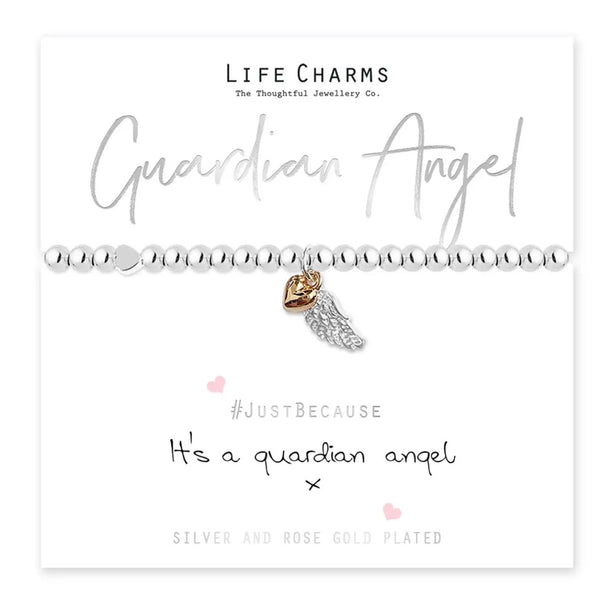 Life Charms - Just Because Guardian Angel Bracelet