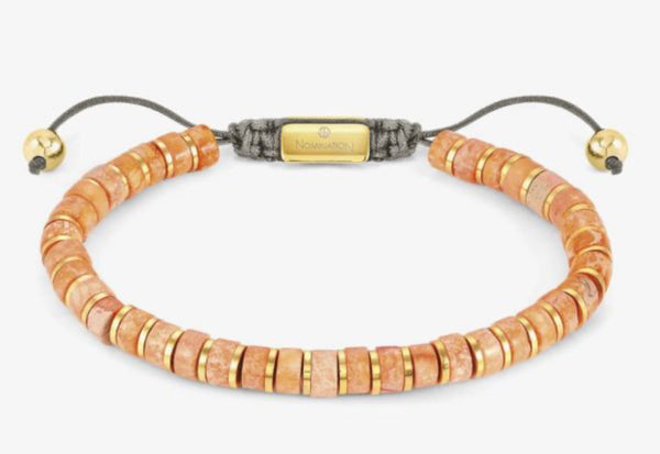 Instinct Style: Jasper Orange bracelet
